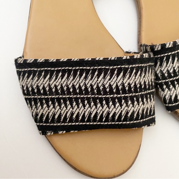 J.Crew Woven peep toe flats - Picture 2 of 7